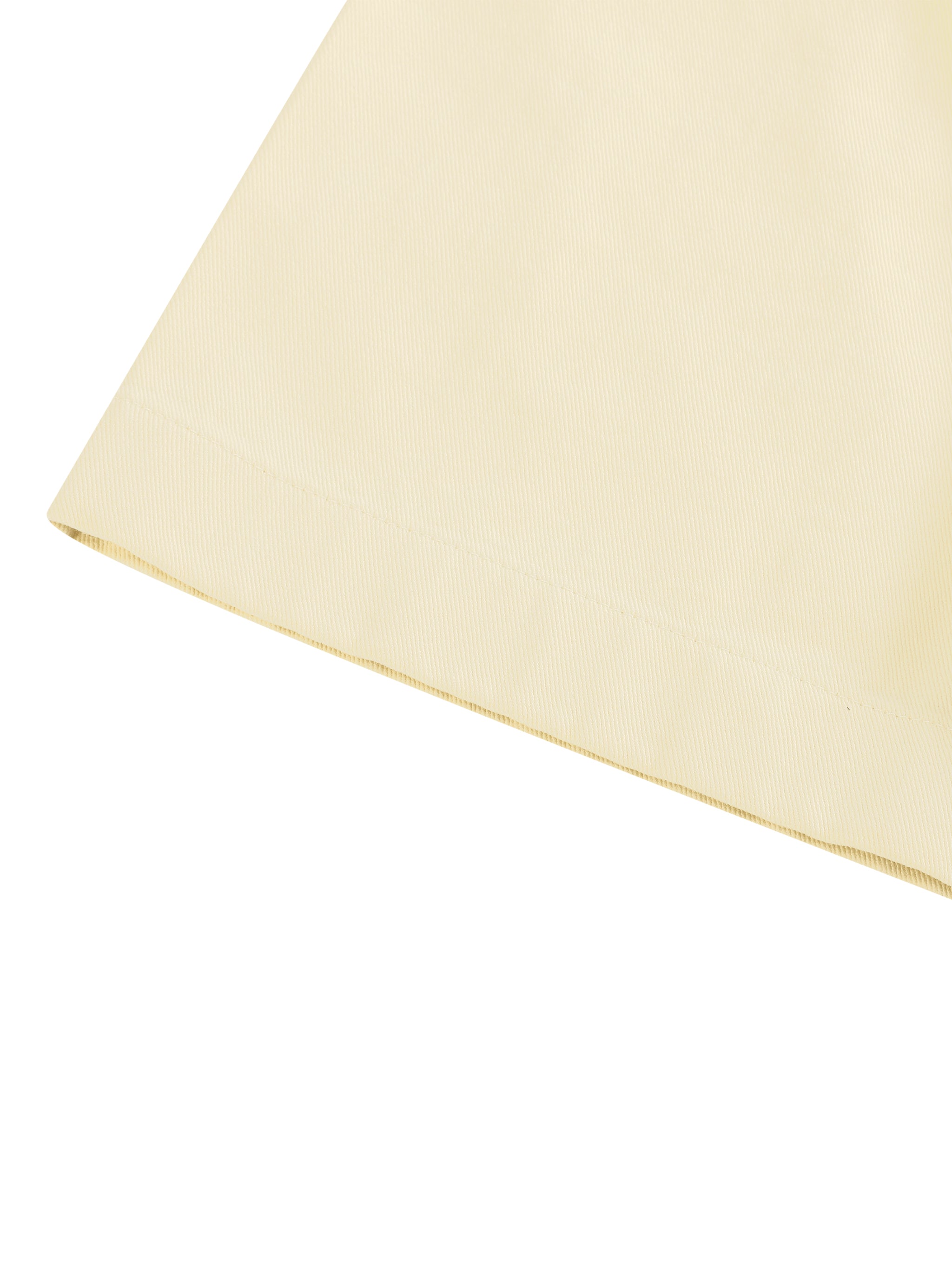 BLANKZ Patch-Pocket Shirt — Apricot — short sleeve hem