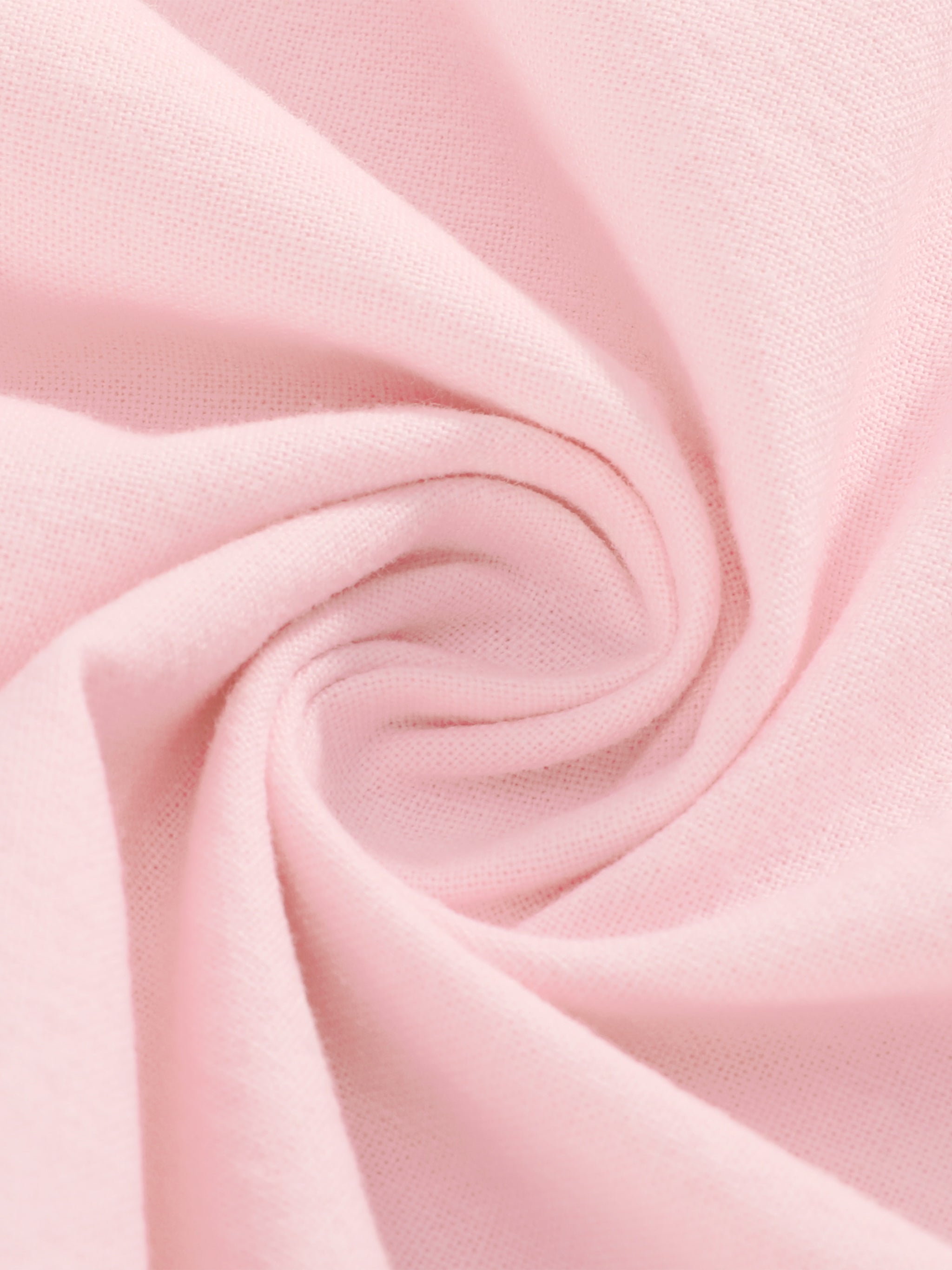 BLANKZ Light Short-Sleeve Shirt — Light Pink — woven texture
