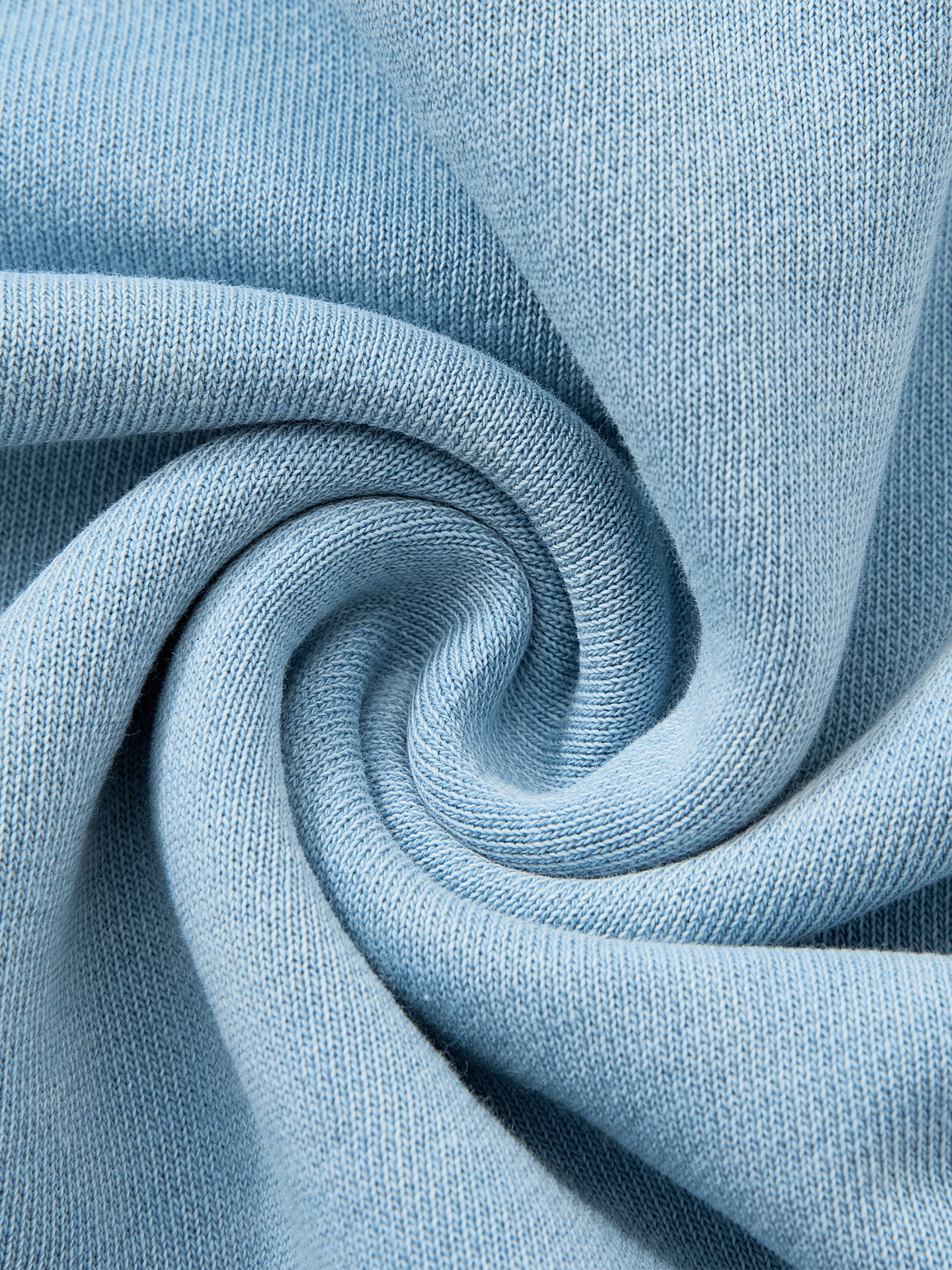 BLANKZ Mineral Wash Boxy Full Zip Hoodie — fabric drape close-up