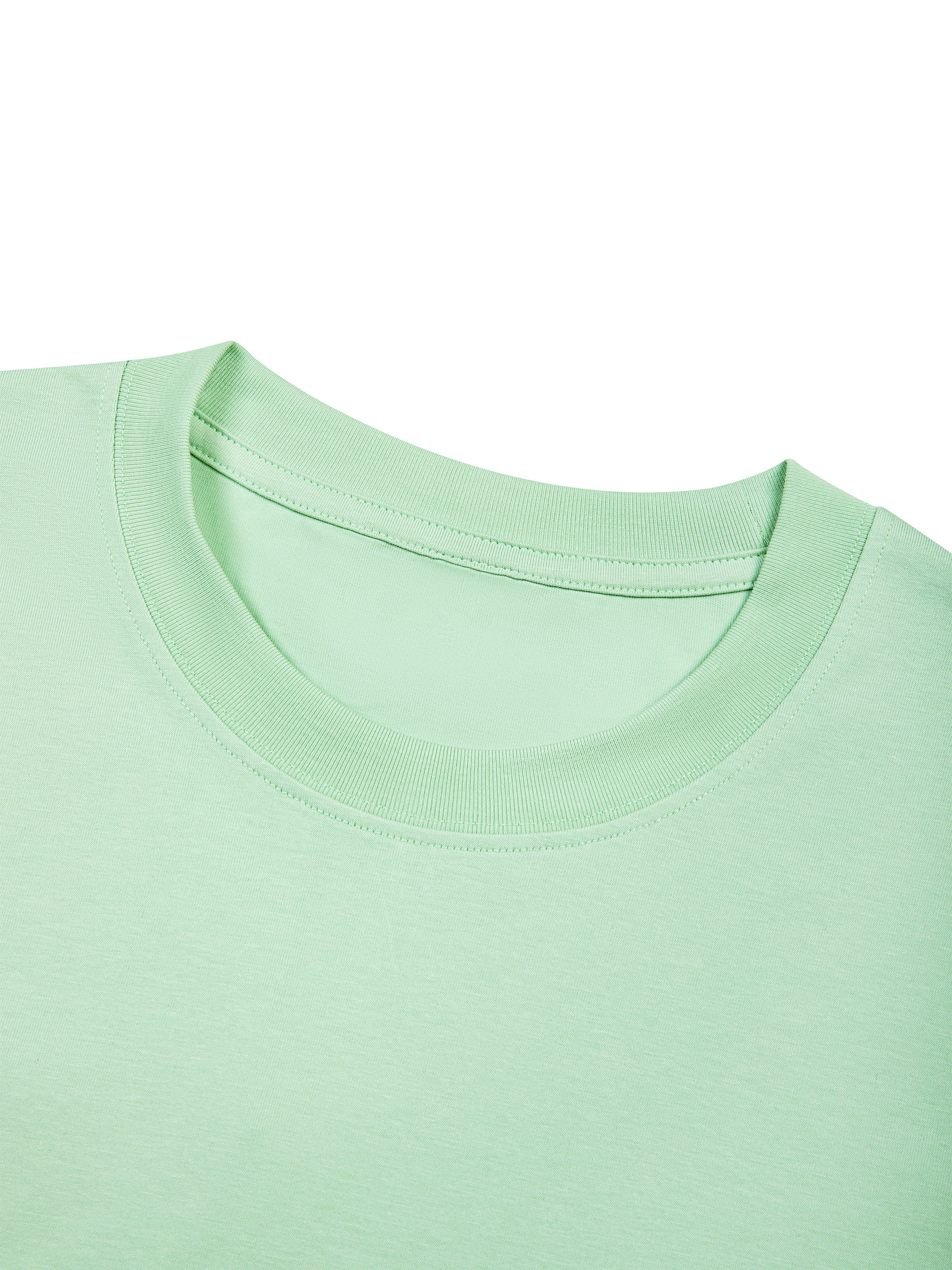 BLANKZ Sorona Crew Tee — Ribbed crew neckline detail
