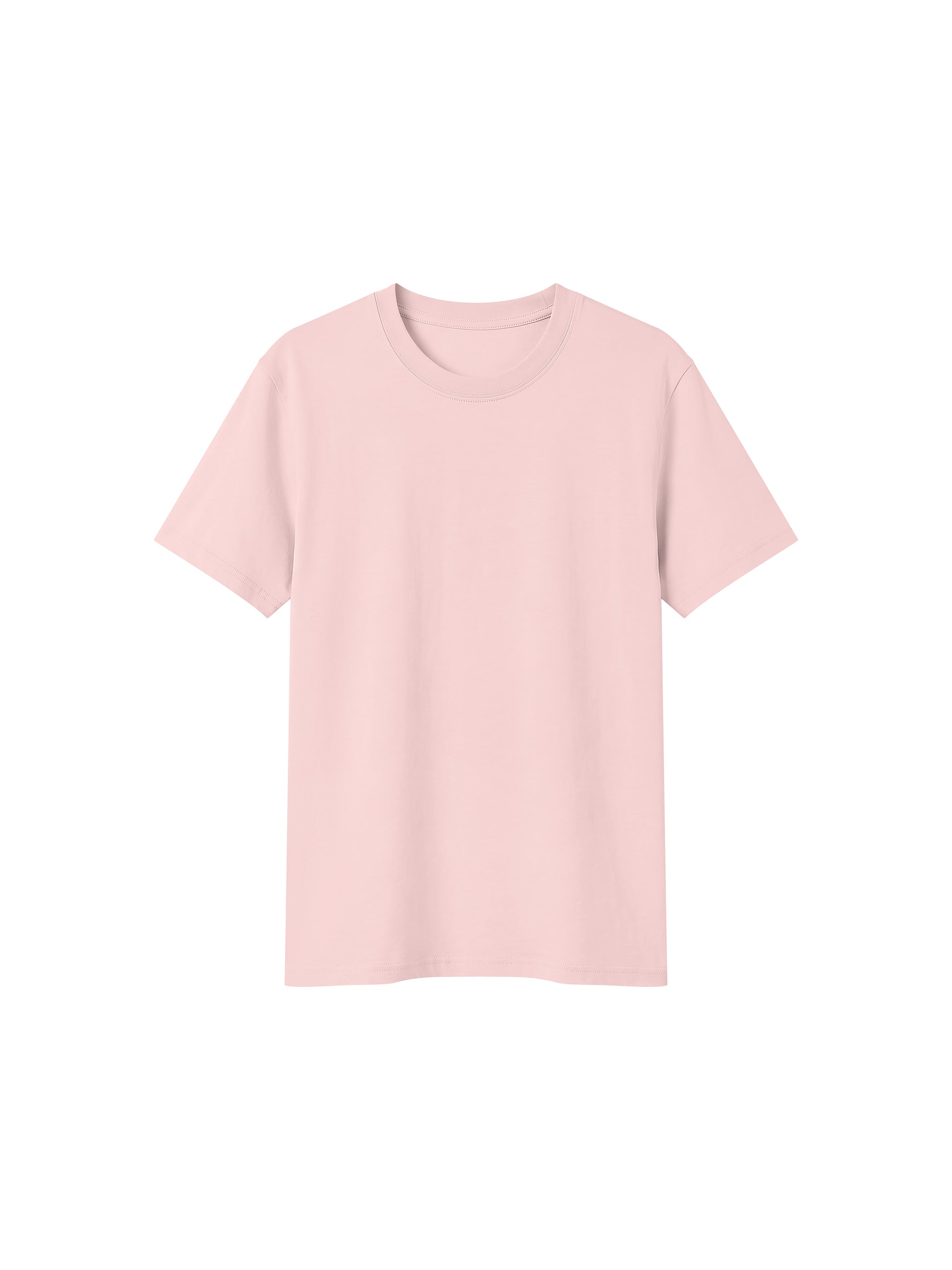 BLANKZ Sorona Crew Tee — Pink, front view