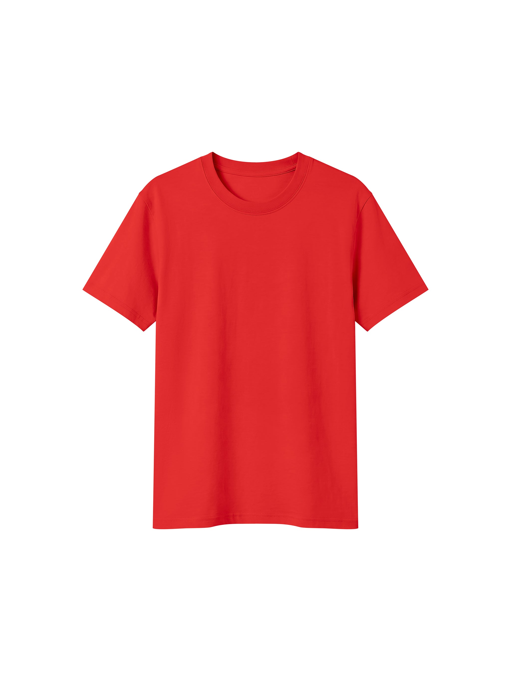 BLANKZ Sorona Crew Tee — Red, front view