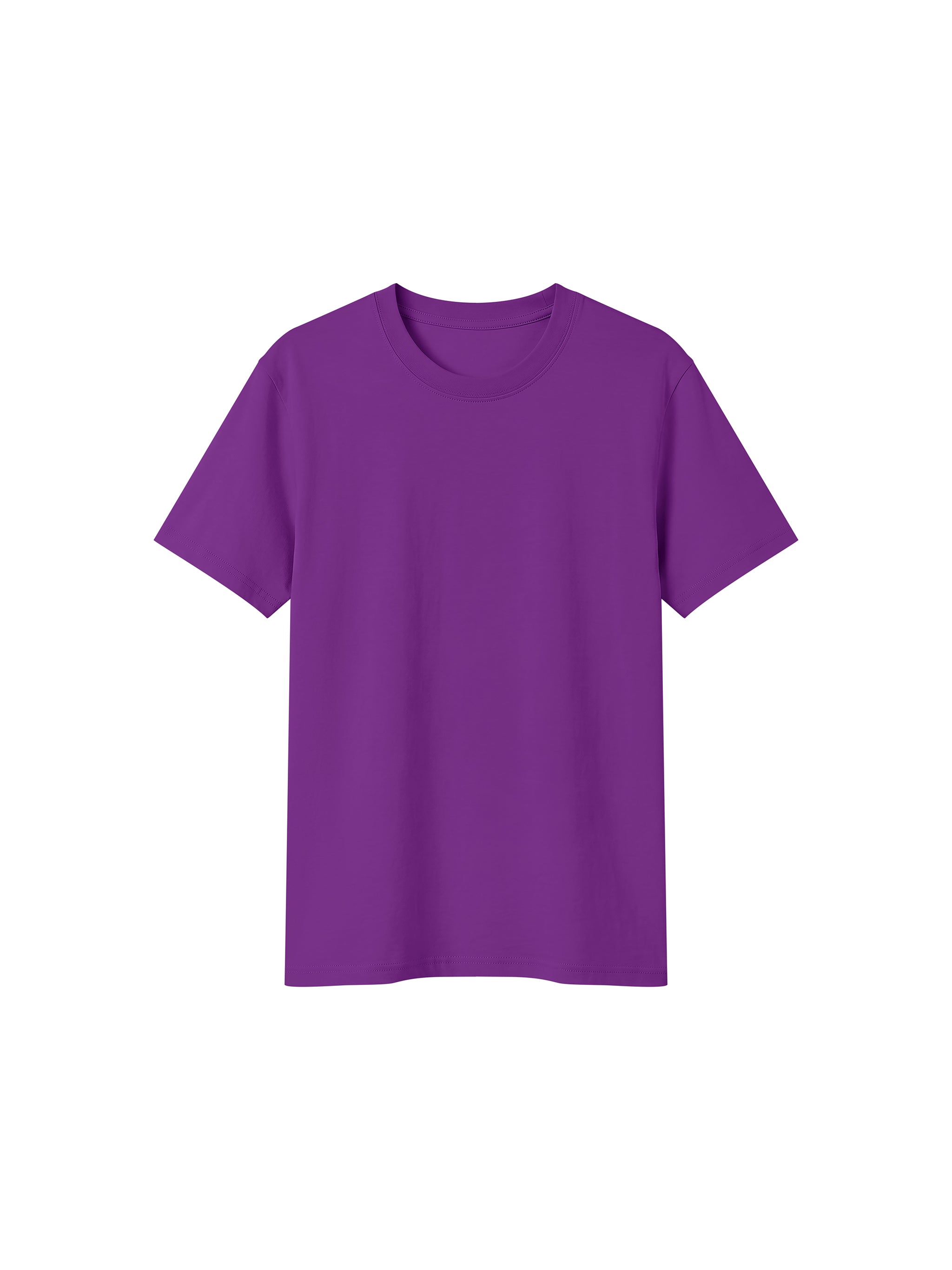 BLANKZ Sorona Crew Tee — Purple, front view