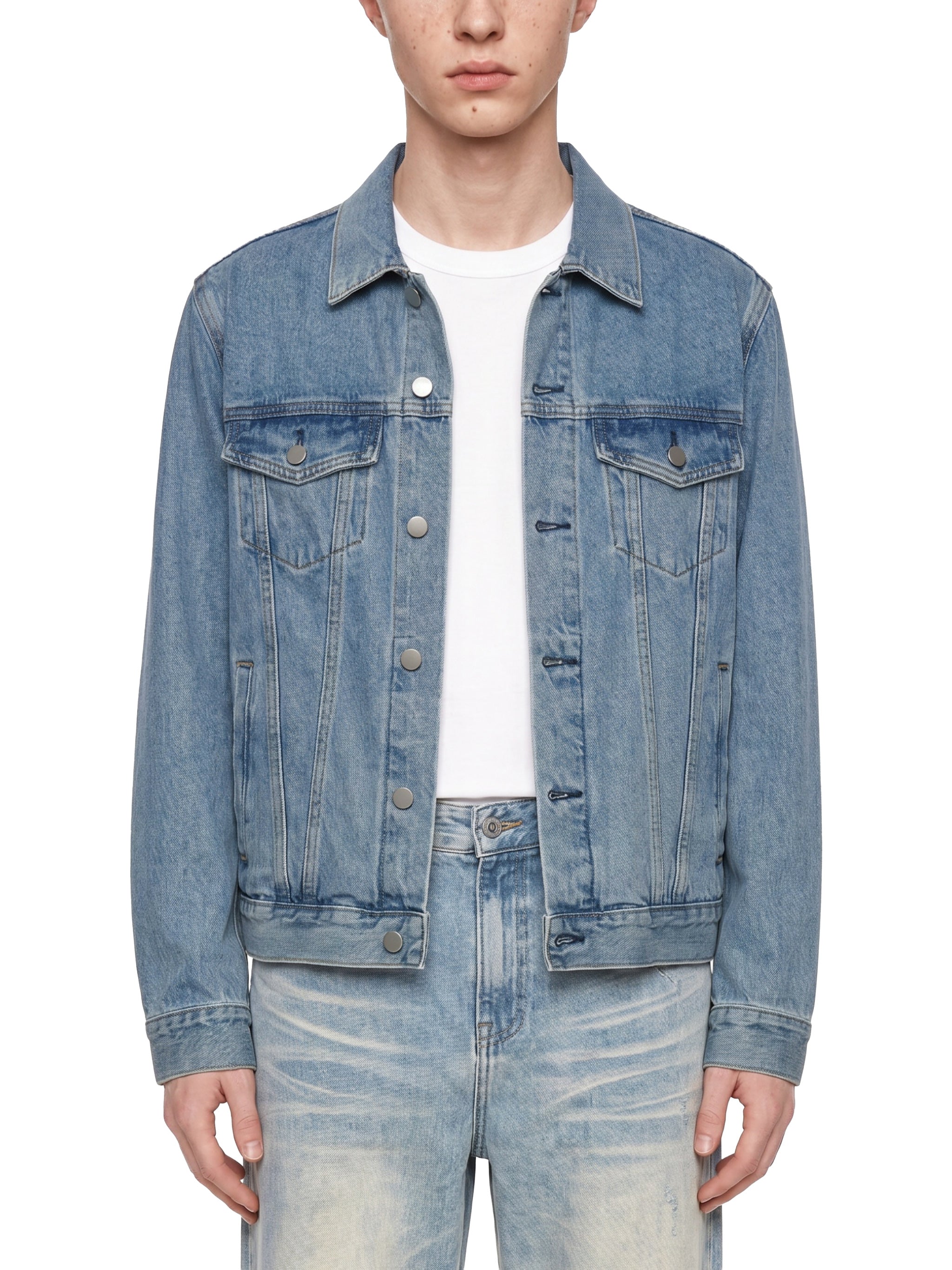 Classic Washed Denim Jacket