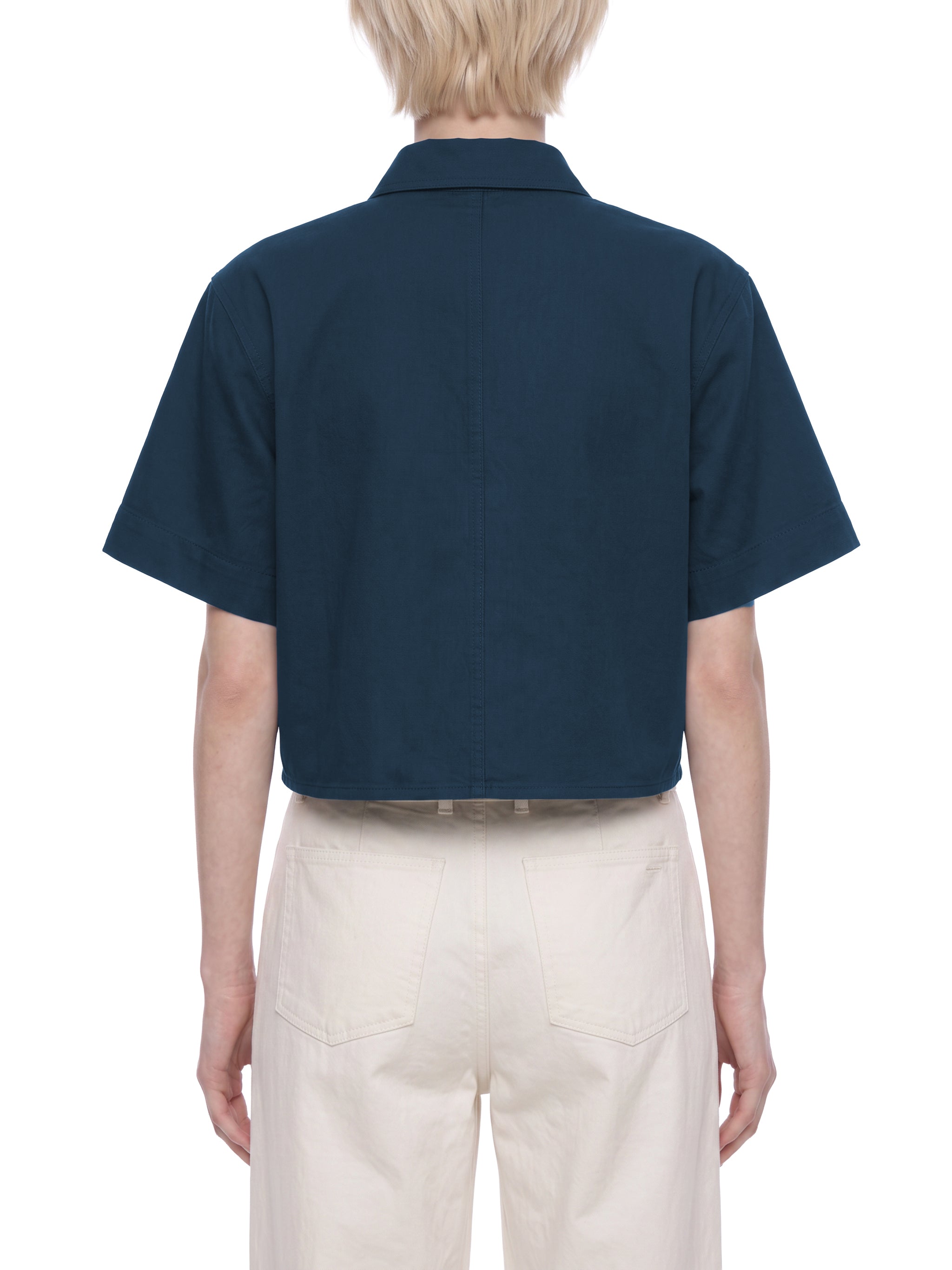 Crop Short Sleeve Shirt