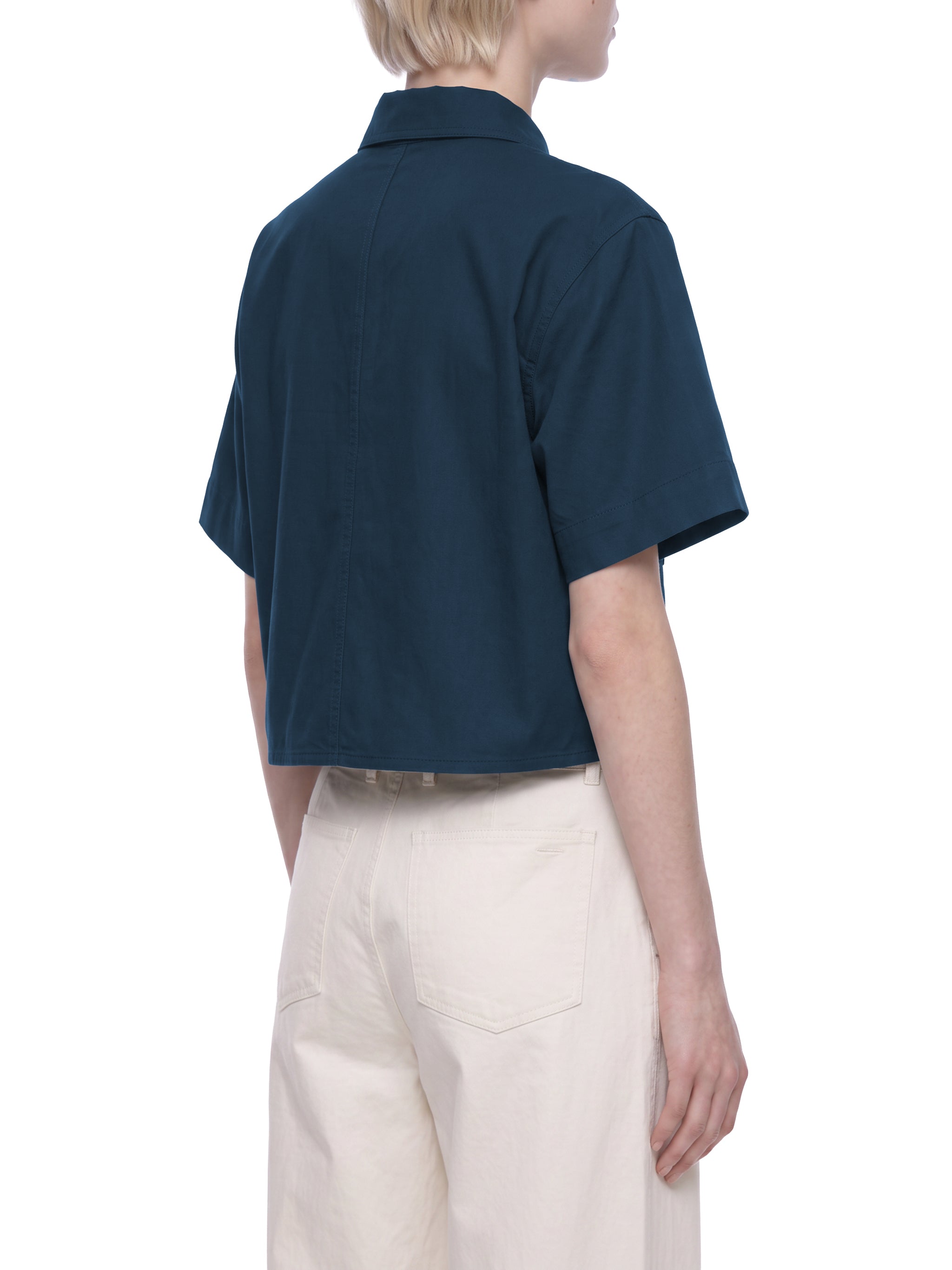 Crop Short Sleeve Shirt
