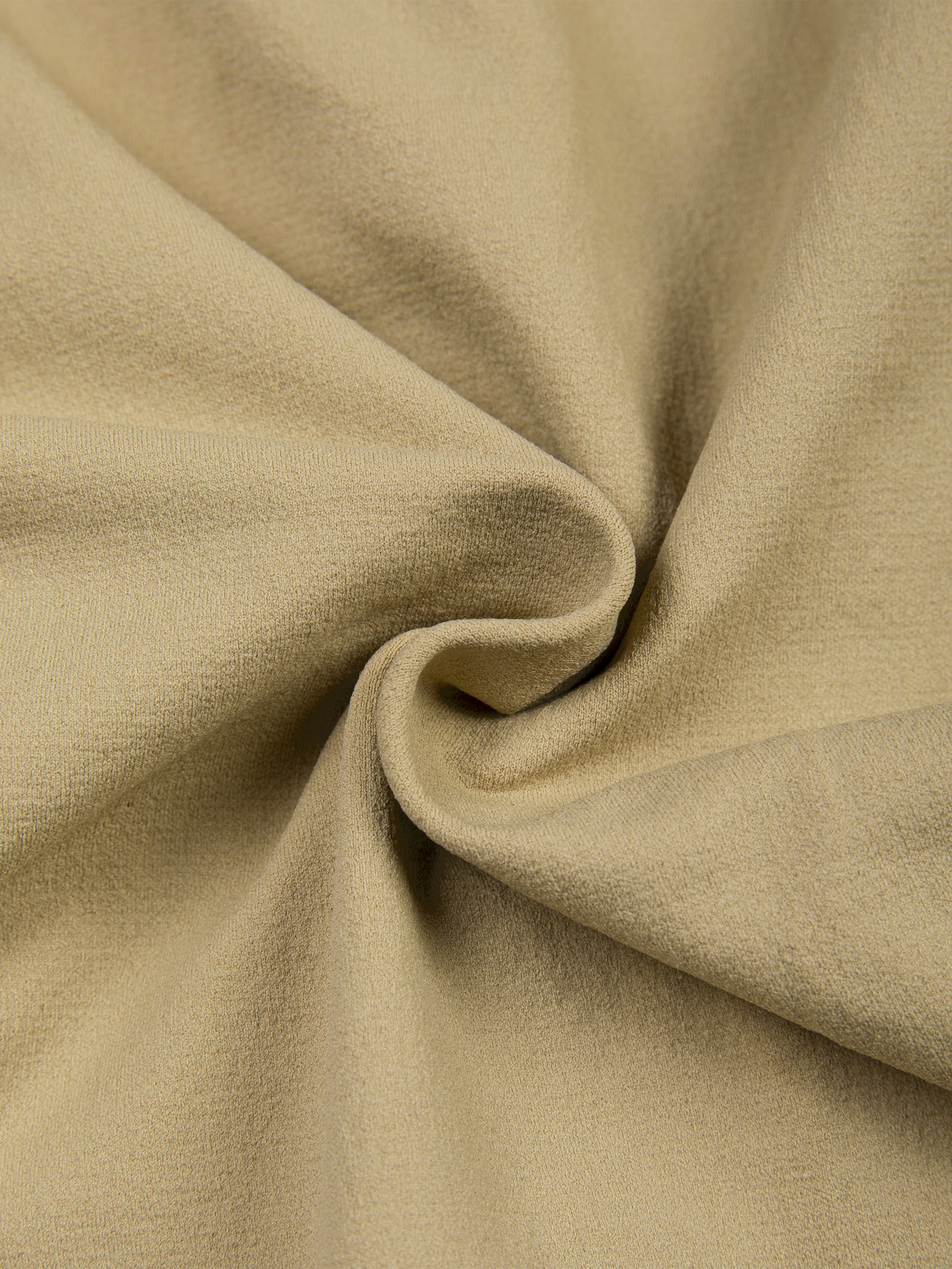 BLANKZ Full-Zip Ruched Bodysuit — fabric drape close-up