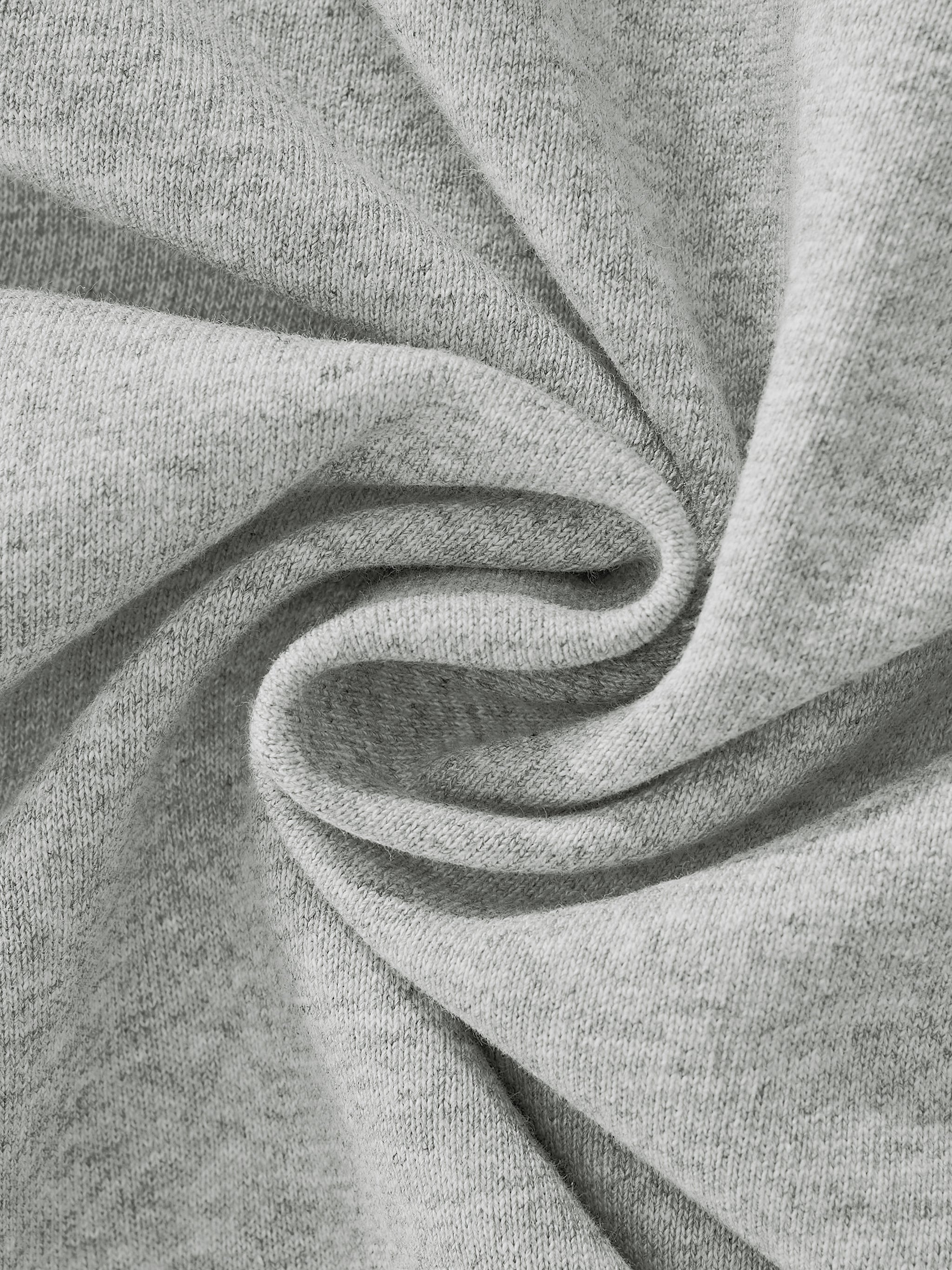 Mock-Neck Quarter-Zip Sweatshirt