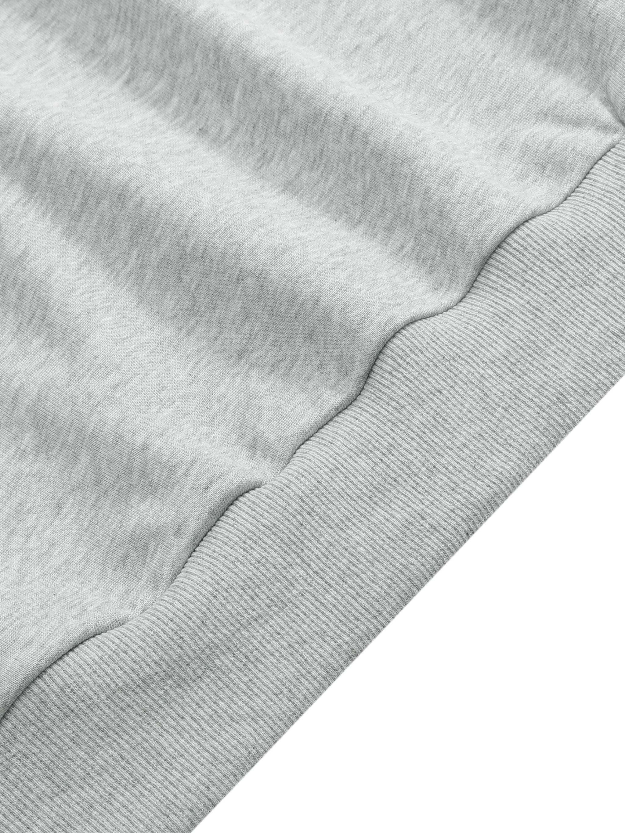BLANKZ Off-the-Shoulder Dress — Flower Gray — ribbed hem