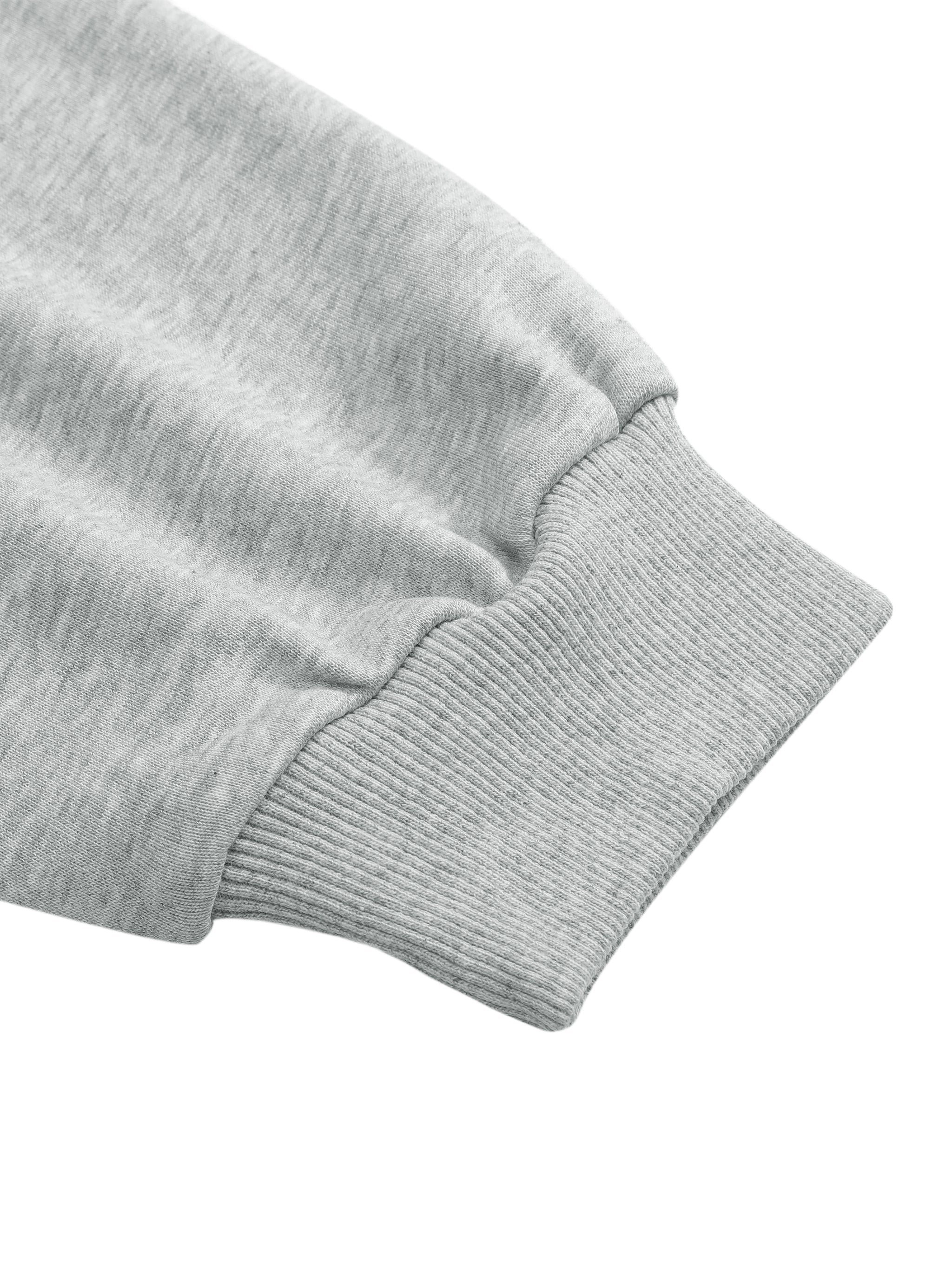 BLANKZ Off-the-Shoulder Dress — Flower Gray — ribbed cuff