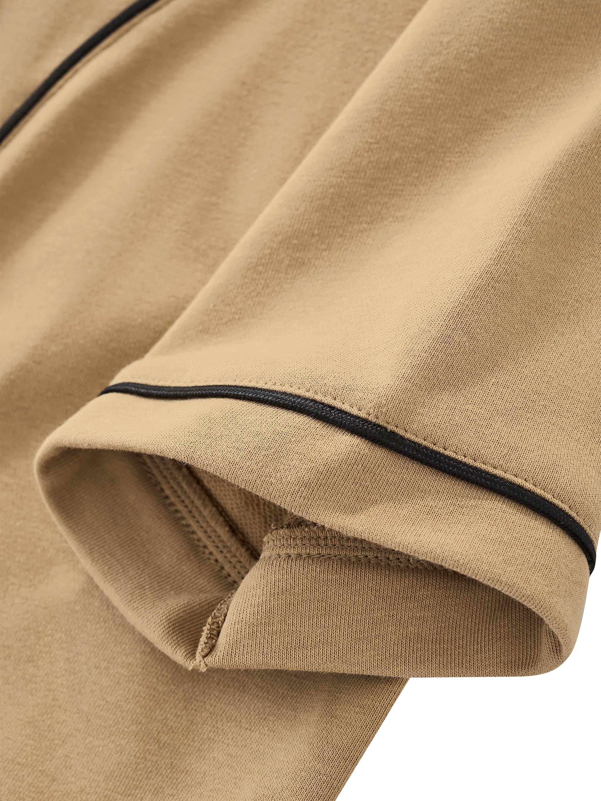BLANKZ Piping Baseball Jersey — piped sleeve detail