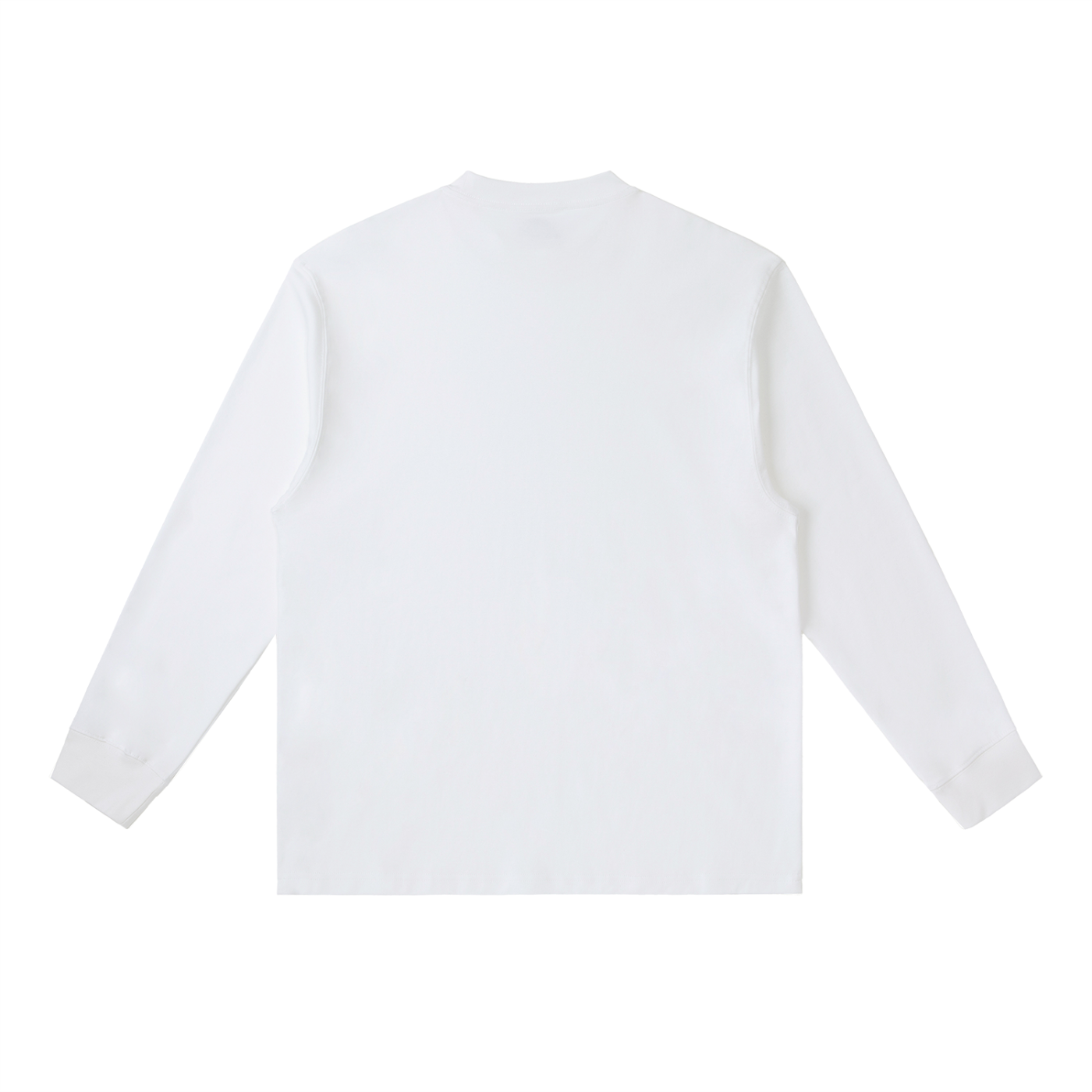 BLANKZ Everyday Long Sleeve 280 — White, back view