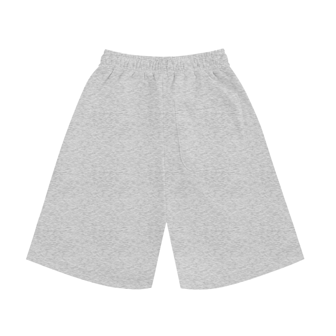 BLANKZ Kids' Essential Shorts — Flower Gray, back view