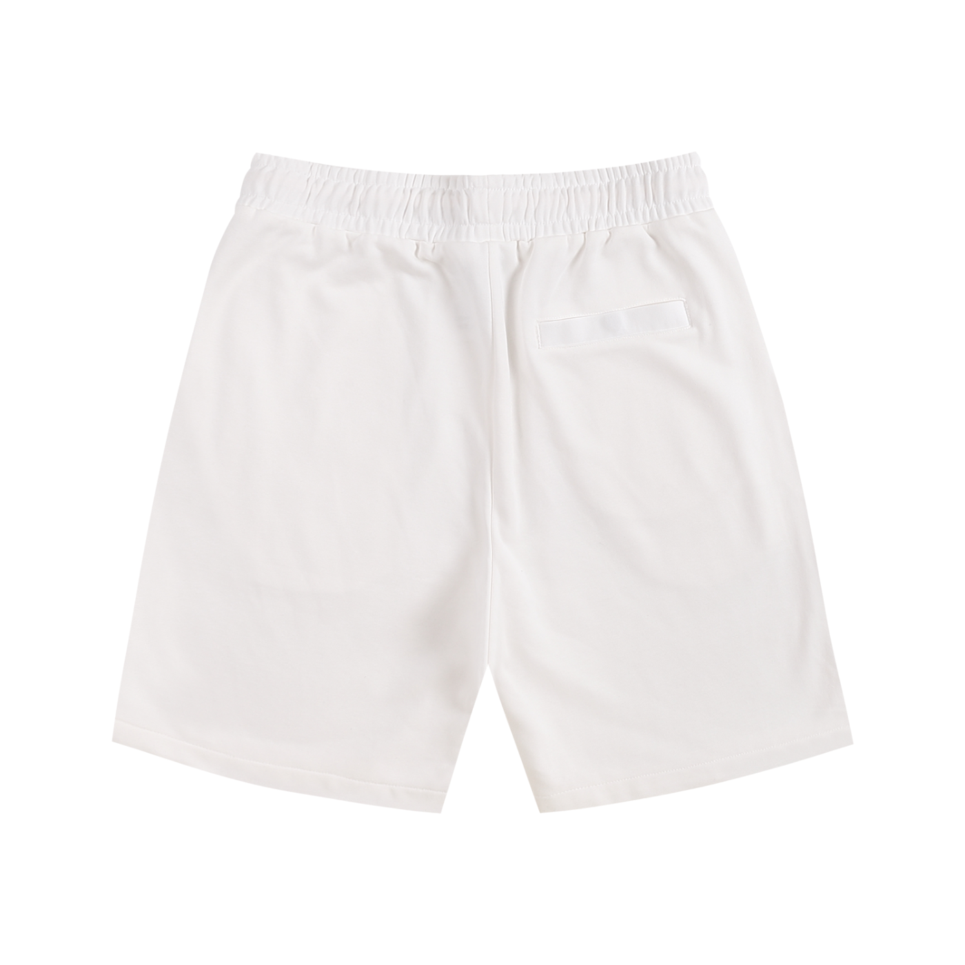 BLANKZ Essential Cotton Short — White, back view