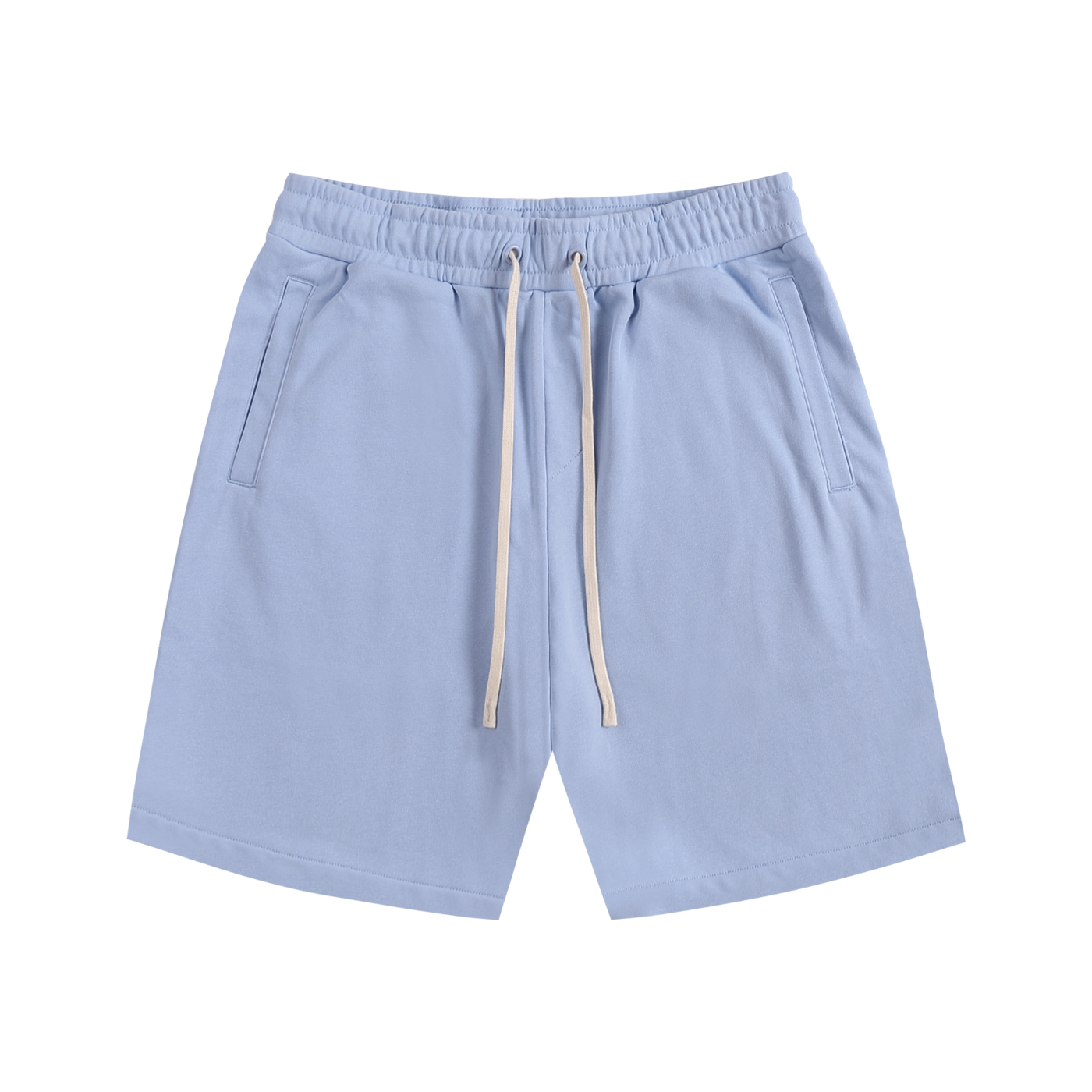 BLANKZ Essential Cotton Short — Sky Blue, front view