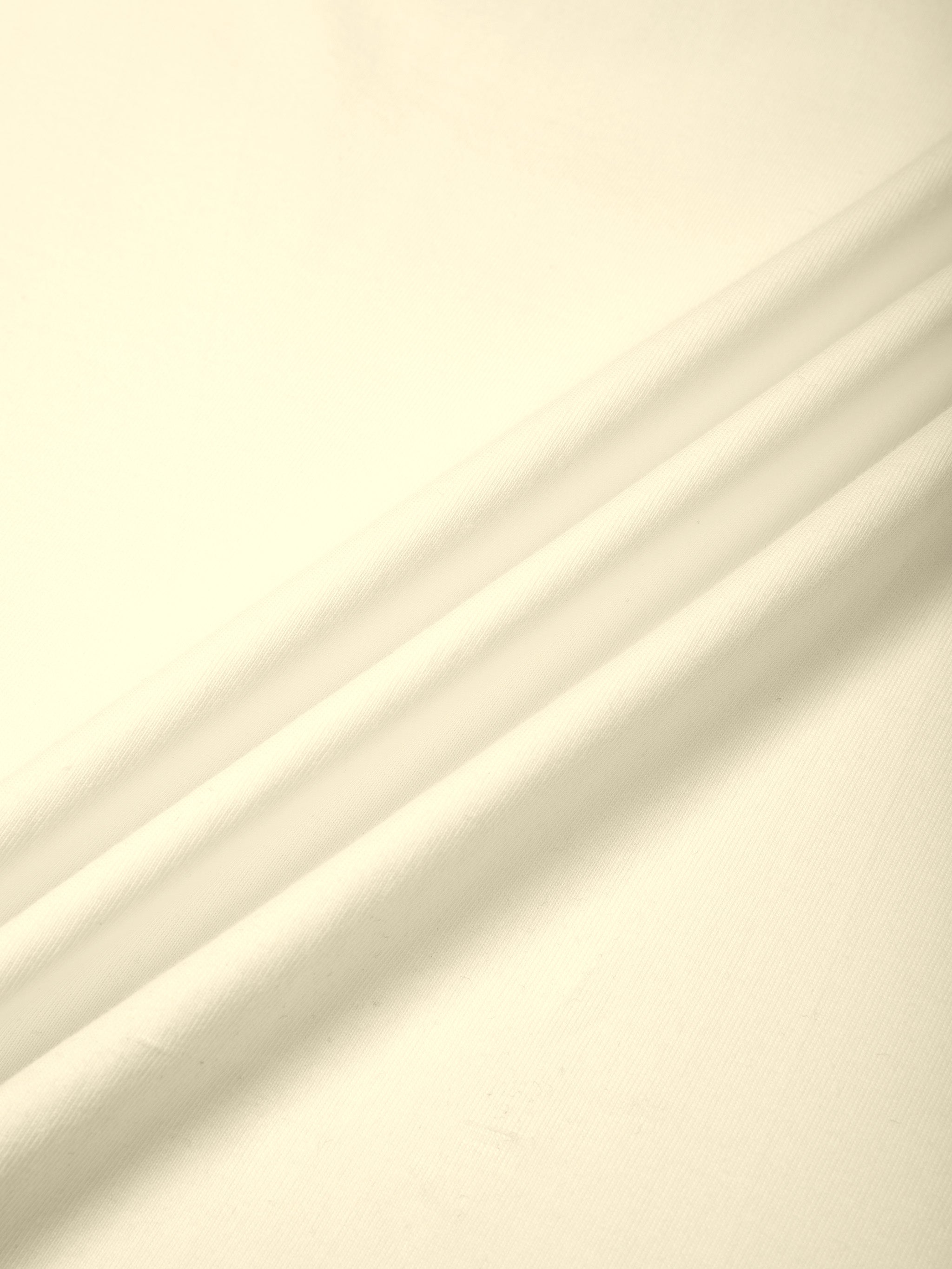BLANKZ Everyday Cotton Tee — Fabric drape detail