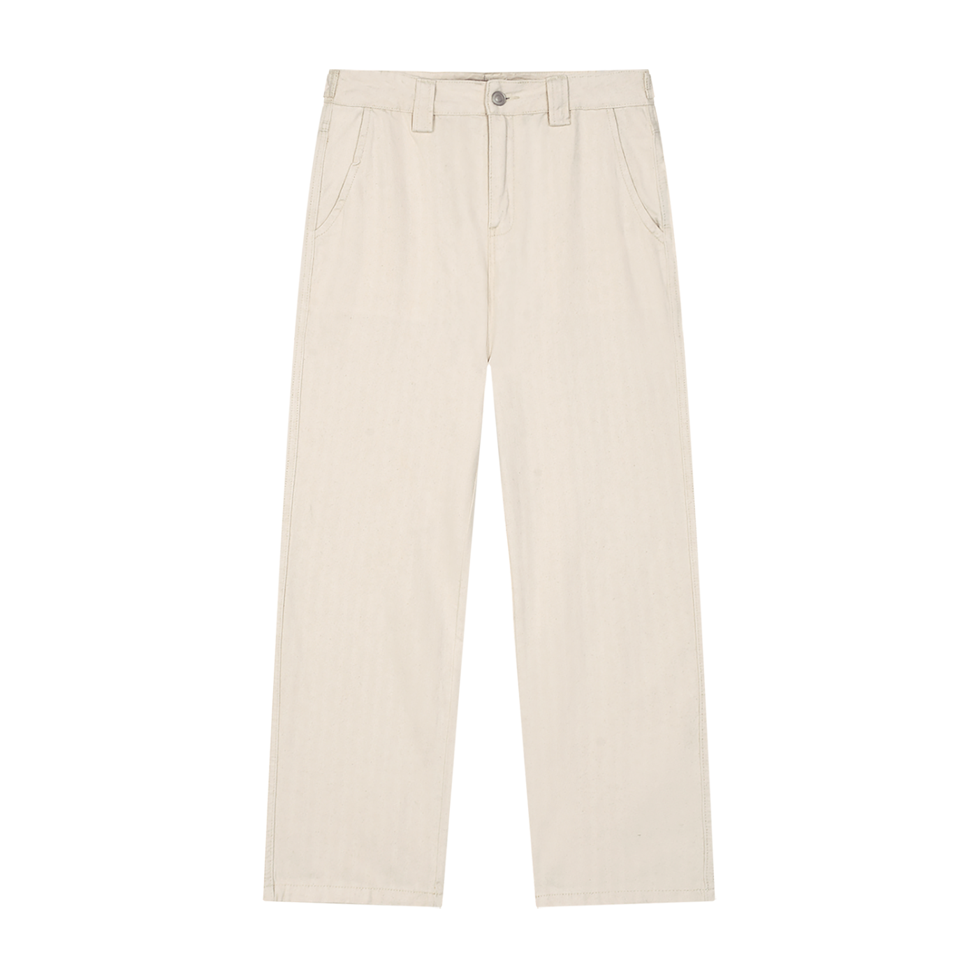 BLANKZ Everyday Straight Jean — Mild Apricot — front view