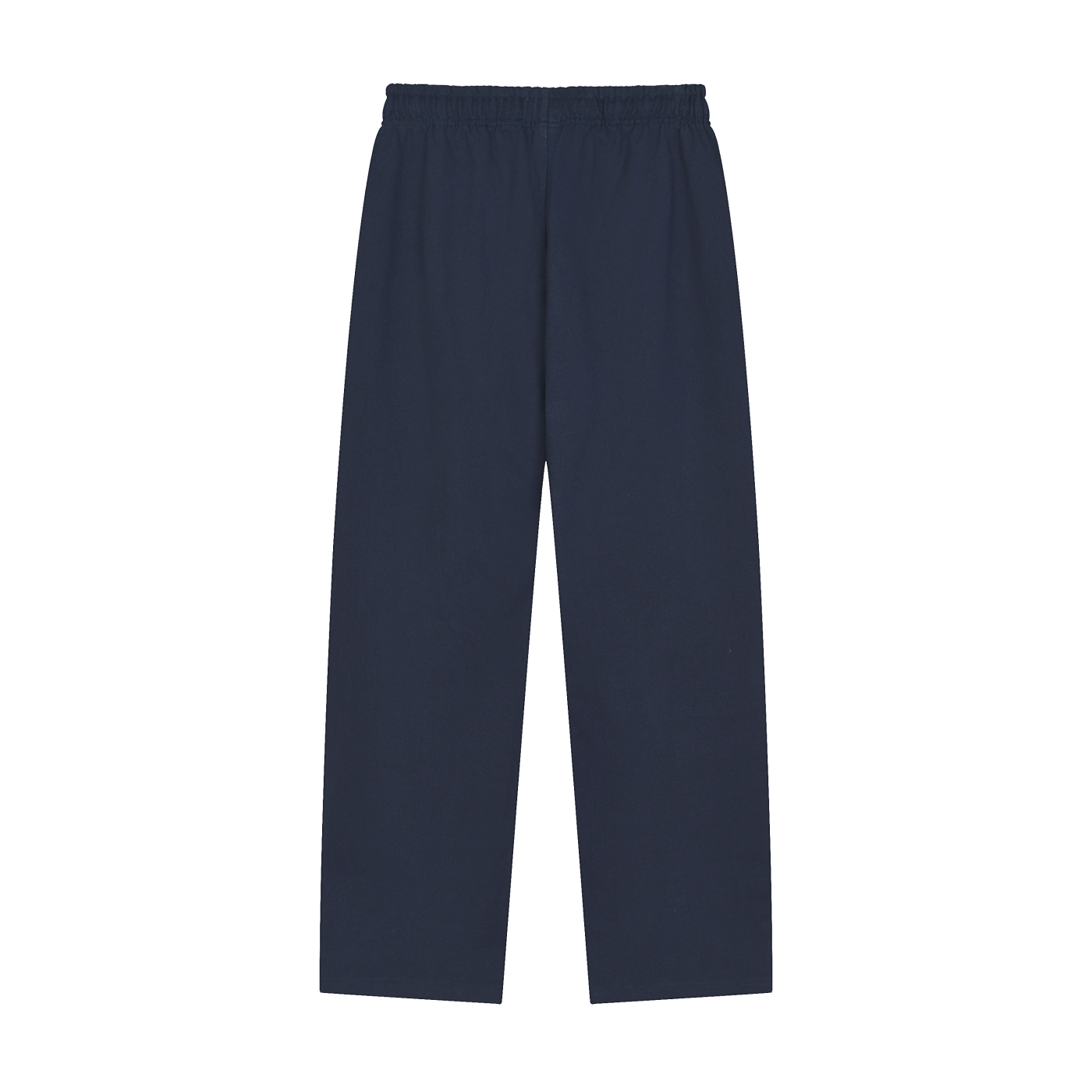 BLANKZ Heavy Straight Sweatpant — Navy Blue, back view
