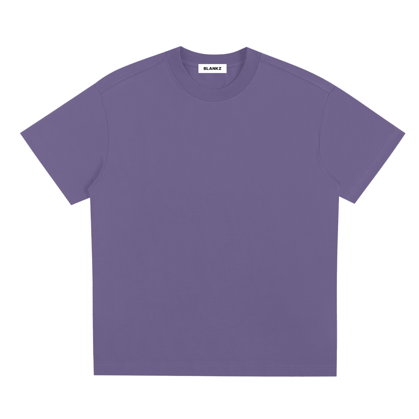 BLANKZ Sorona Quick-Dry Cooling Tee — Misty Purple, front view