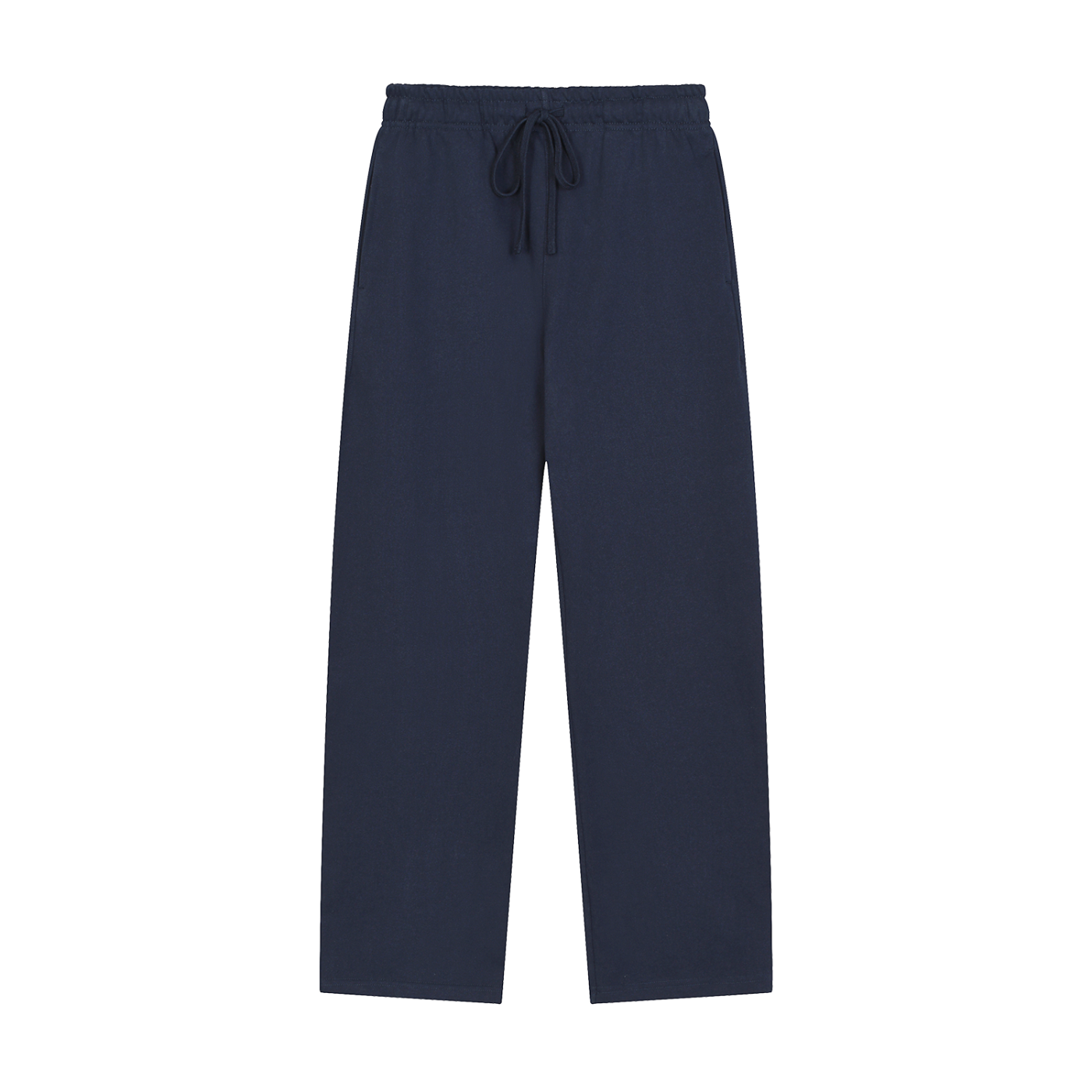BLANKZ Heavy Straight Sweatpant — Navy Blue, front view