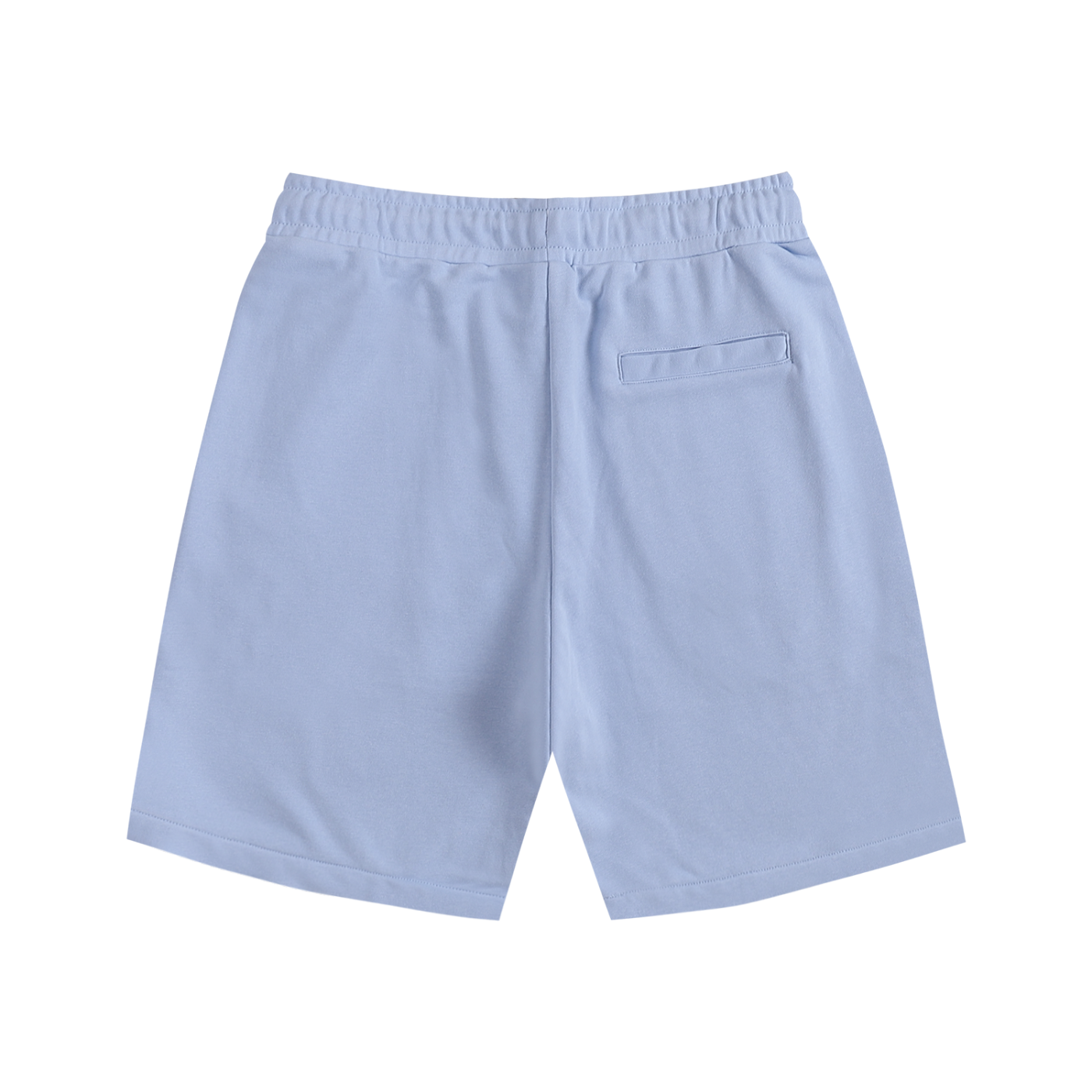 BLANKZ Essential Cotton Short — Sky Blue, back view