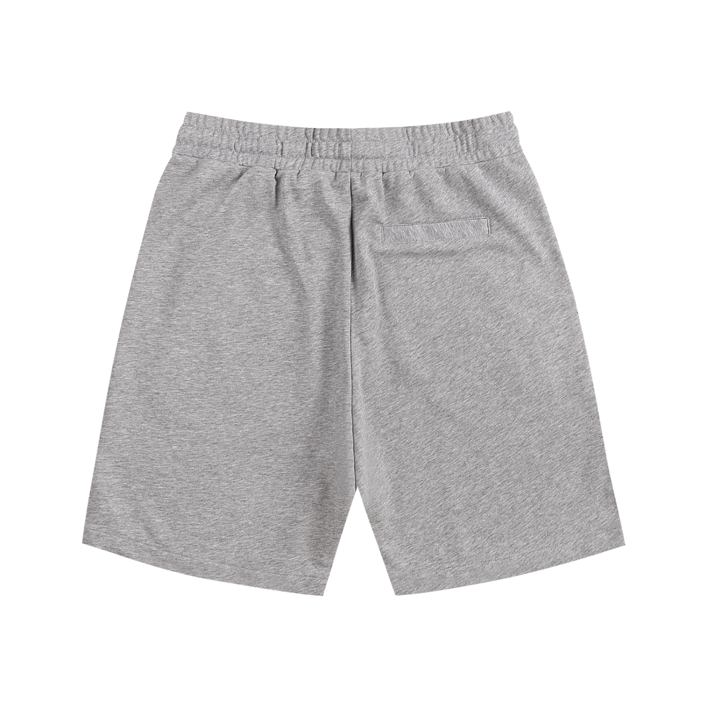 BLANKZ Essential Cotton Short — Flower Gray, back view