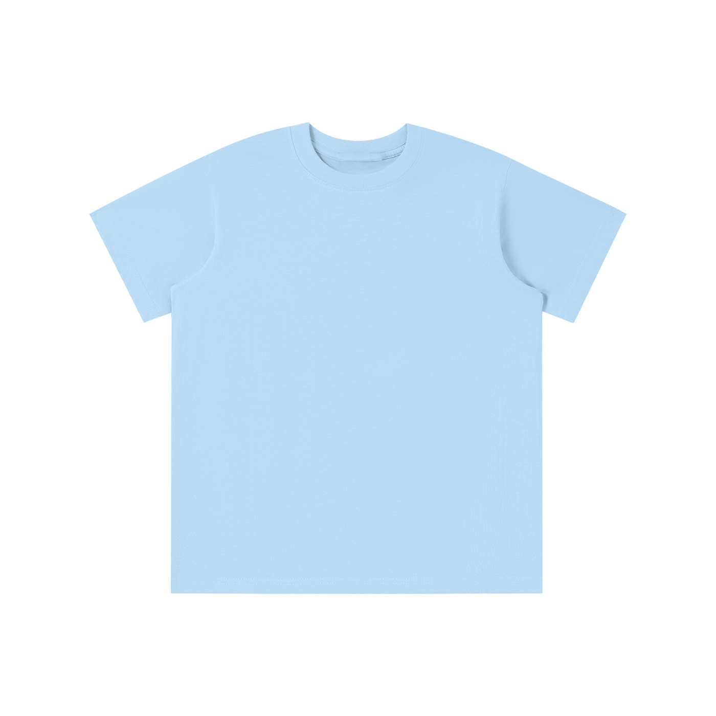 BLANKZ Kids' Essential Tee — Light Blue, front view