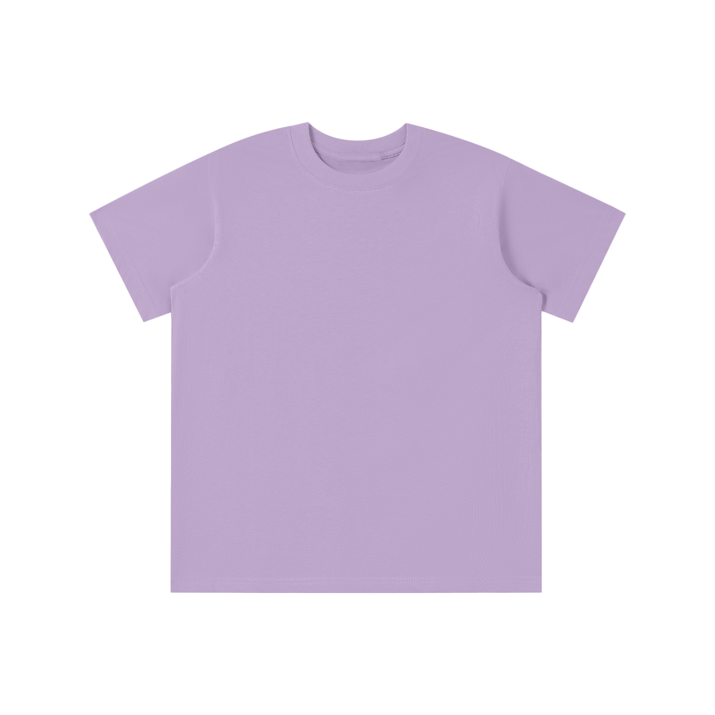 BLANKZ Kids' Essential Tee — Light Purple, front view