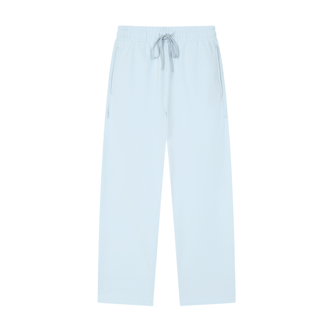 BLANKZ Heavy Straight Sweatpant — Blue, front view