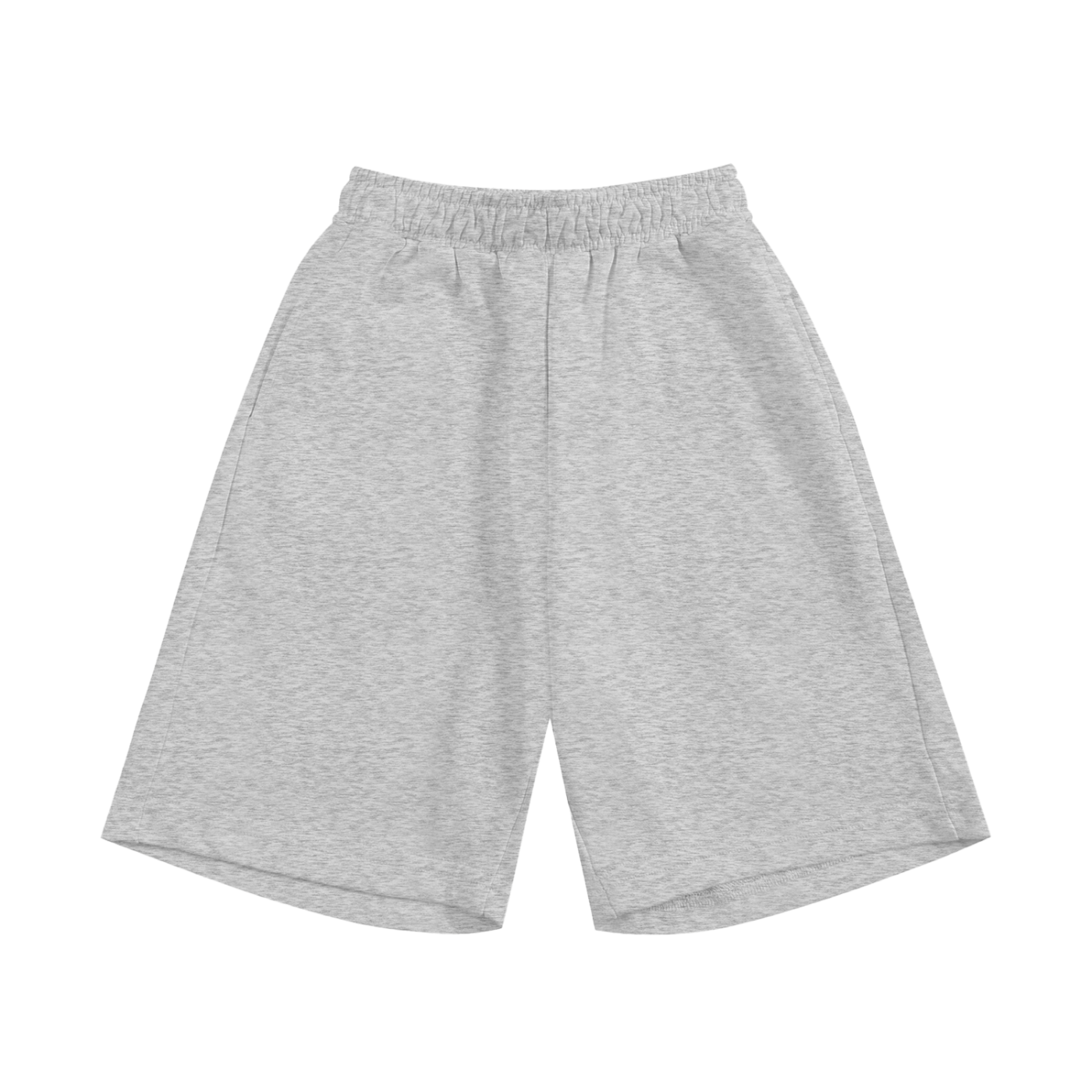 BLANKZ Kids' Essential Shorts — Flower Gray, front view