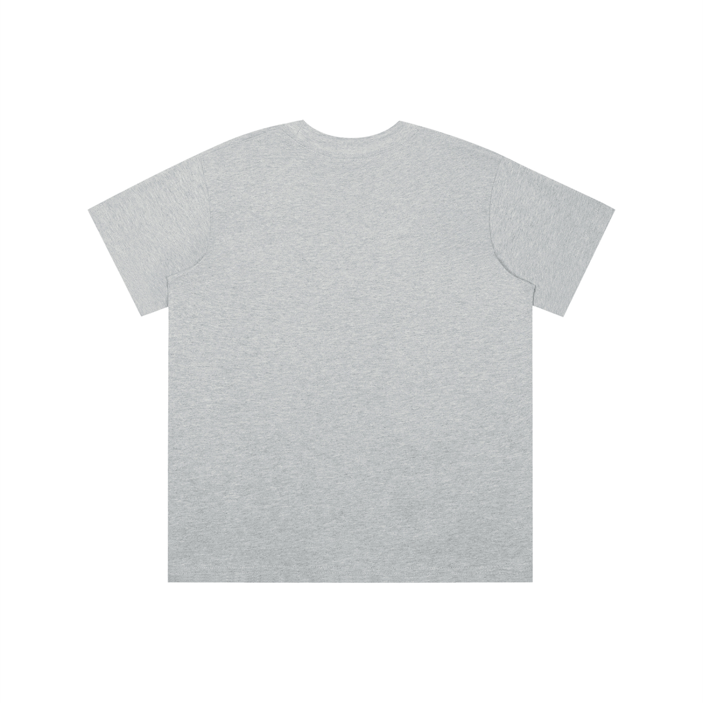 BLANKZ Kids' Essential Tee — Flower Gray, back view