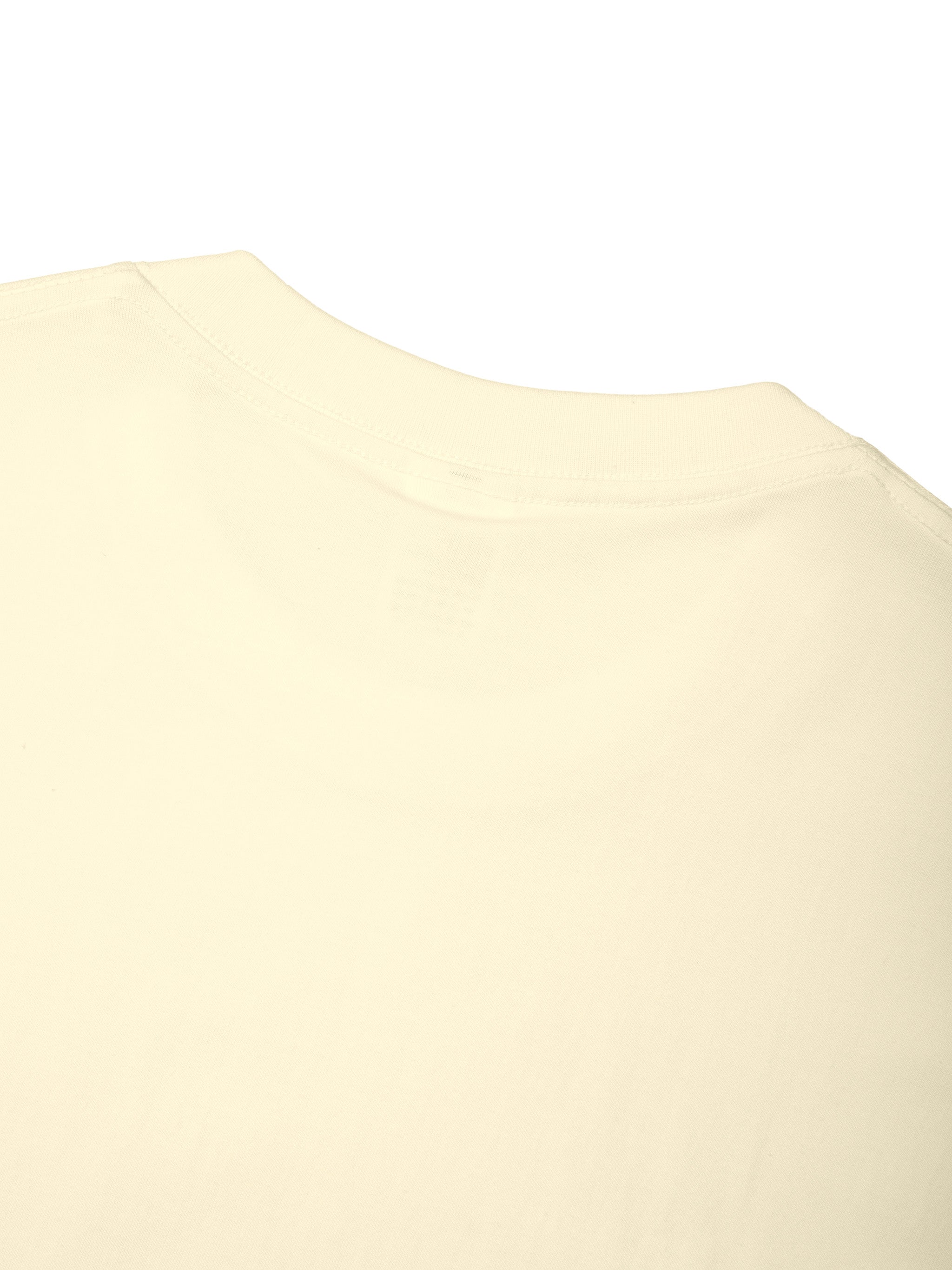 BLANKZ Everyday Cotton Tee — Back neckline detail